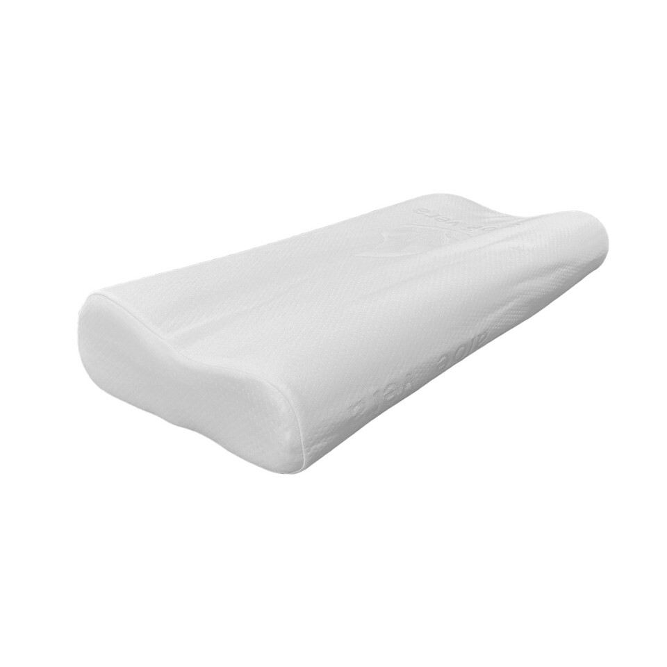 almofada de dormir branca para a cervical